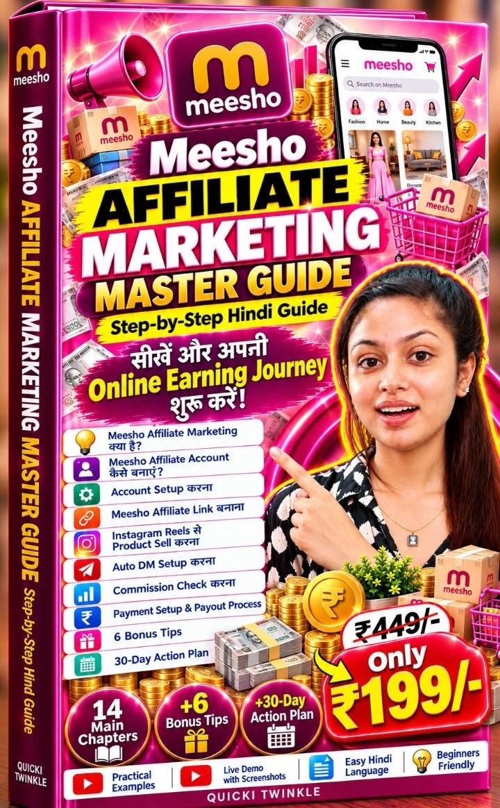 Meesho Affiliate Marketing Master Guide